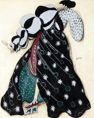 Bozzetto per il balletto "La Leggenda di Giuseppe" di R. Strauss - Leon Bakst, 1914 da Leon Bakst