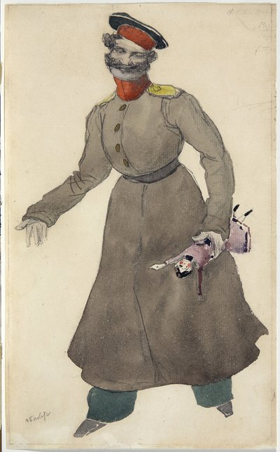 Costume per il balletto La Bambola Fata di J. Bayer da Leon Bakst