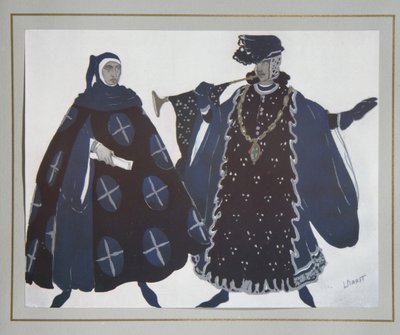 Costume per il dramma Il martirio di San Sebastiano di Gabriele D