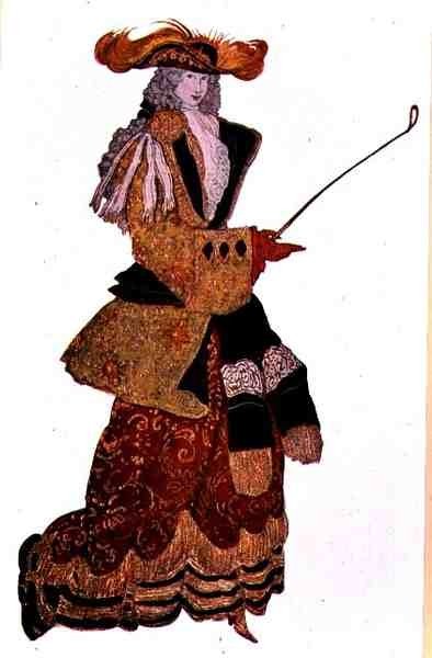 Contessa in abito da equitazione, da 