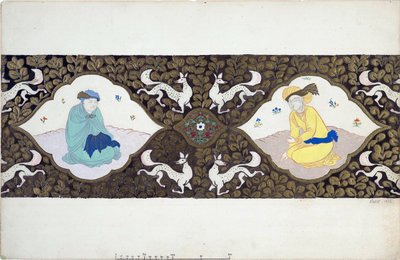 Scenografia per il balletto "Ishtar" di Bohuslav Martinu da Leon Bakst