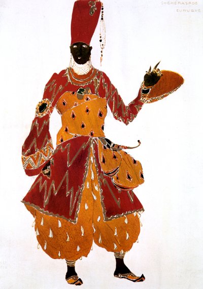 Costume da eunuco per il balletto Scheherazade da Leon Bakst