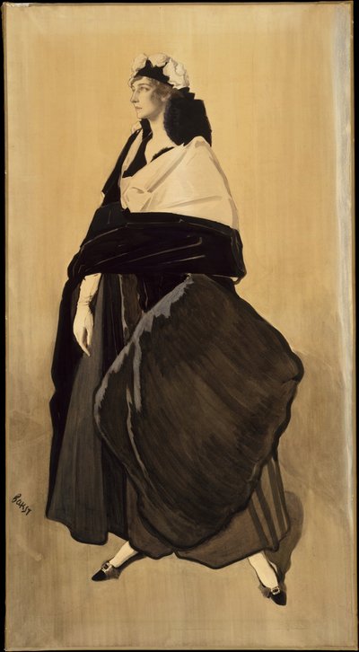 Ida Rubinstein - Ritratto della danzatrice russa Ida Rubinstein da Leon Bakst