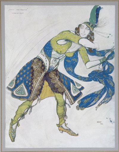 Danza indiana La Marchesa de Casati, 1912 da Leon Bakst