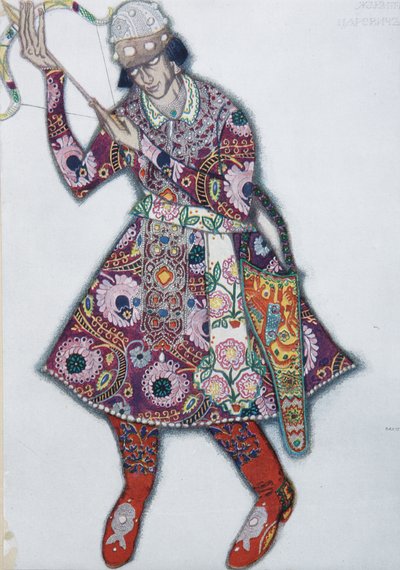 Ivan Tsarevich. Costume per il balletto L