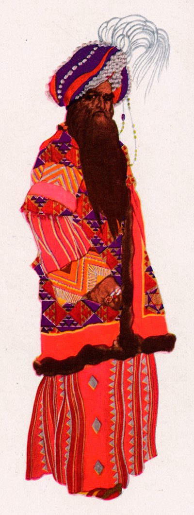 Le Sultan Samarcande, 1922, 1923 da Leon Bakst