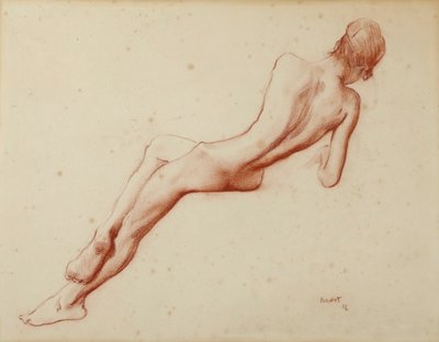 Studio di nudo: Ida Rubinstein, 1916 da Leon Bakst