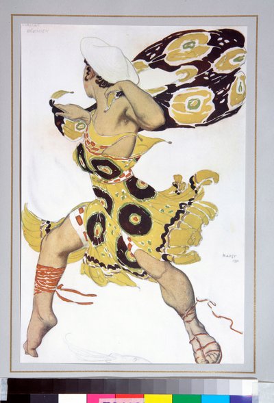 Phobos. Costume per il balletto Narciso da Leon Bakst