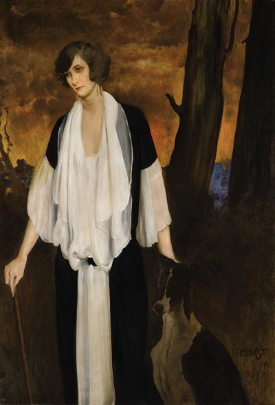 Ritratto di Rachel Strong, futura contessa Henri de Boisgelin da Leon Bakst