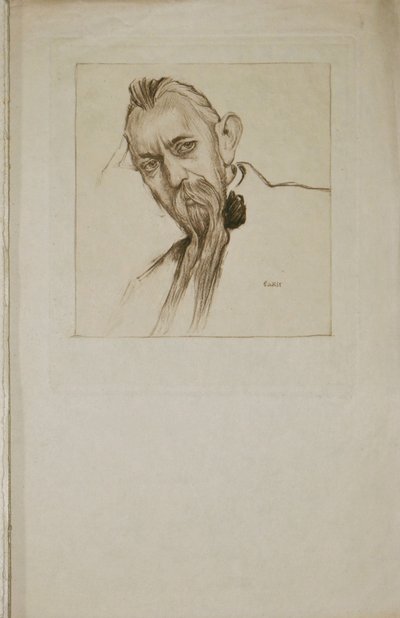 Ritratto di Sébastien Voirol 1870-1930, 1913 da Leon Bakst