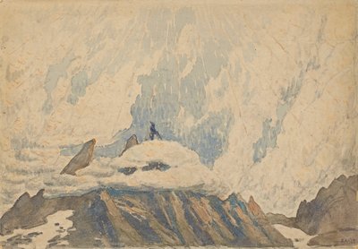 Scenografia per il balletto La dannazione di Faust di Hector Berlioz, primi anni 1920 da Leon Bakst