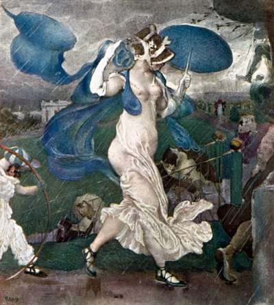 Il Diluvio, scenografia per un balletto, 1906 da Leon Bakst