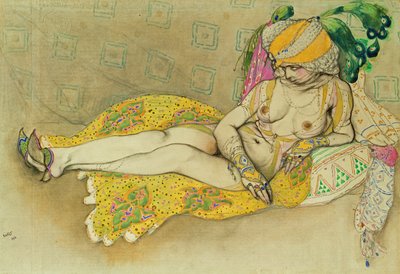 La Sultana Gialla da Leon Bakst