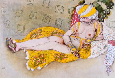 La sultana gialla da Leon Bakst