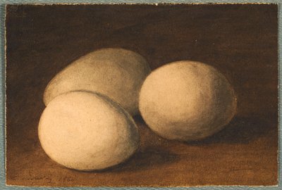 Drei Eier (Trois oeufs) da Léon Bonvin