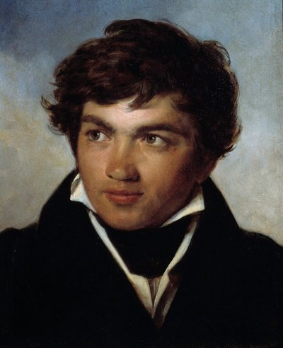 Ritratto del pittore Achille Michallon da Léon Cogniet