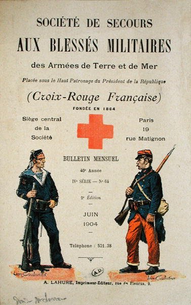 Copertina del bollettino mensile della 