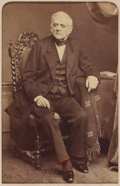 Ritratto del compositore Daniel-Francois-Esprit Auber da Leon Cremiere