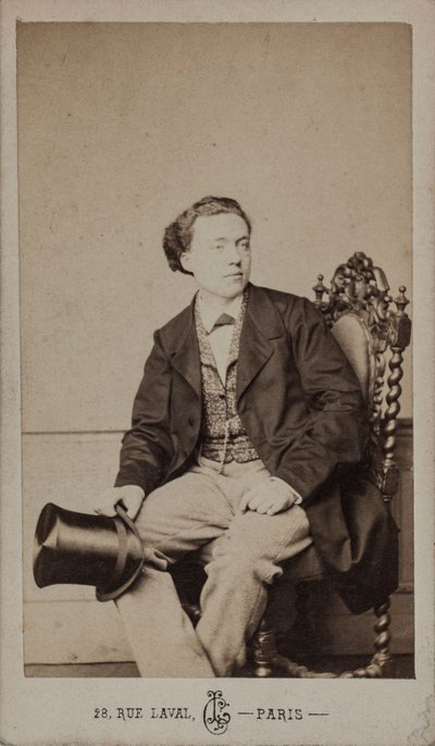 Ritratto del compositore Louis Diémer da Leon Cremiere
