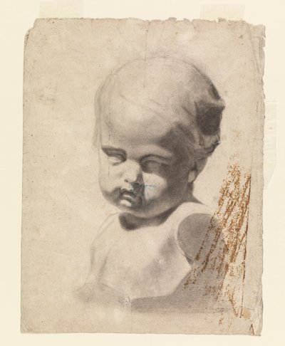 Studio di un Busto di Bambino (da un calco in gesso) da Leon Dabo