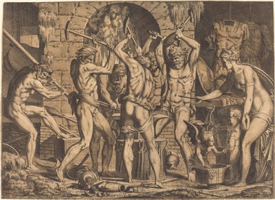 Venere alla Fucina di Vulcano da Leon Davent