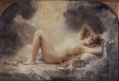 Pioggia dorata, nel 1907 da Leon Francois Comerre
