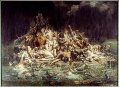 Il Diluvio da Leon Francois Comerre
