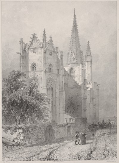 Chiesa di Hennebont, Bretagna da Leon Gaucherel