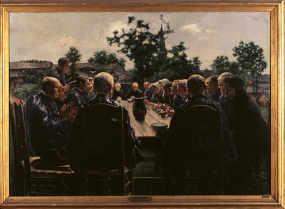 Il pasto funebre da Leon Henri Marie Frederic