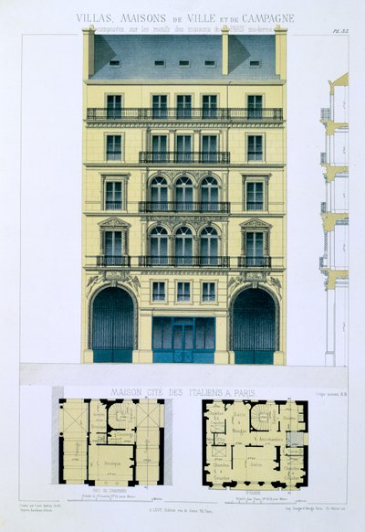 Casa di Città degli Italiani a Parigi, da 