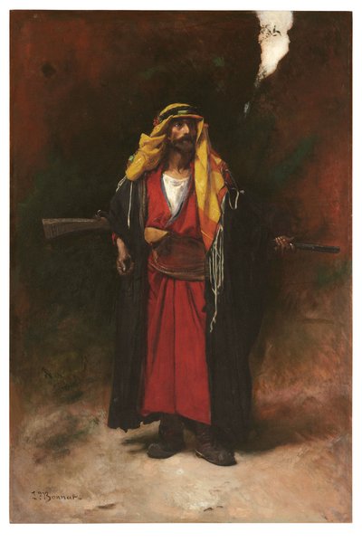 Una guardia araba da Leon Joseph Florentin Bonnat