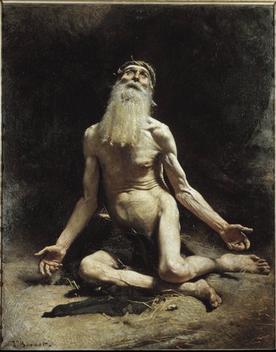 Giobbe da Leon Joseph Florentin Bonnat