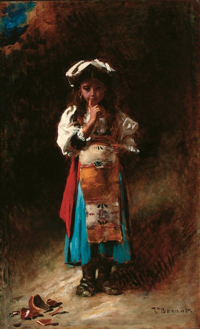 La cruche cassée da Leon Joseph Florentin Bonnat