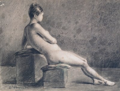 Modello di profilo, c1853-1922 da Leon Joseph Florentin Bonnat