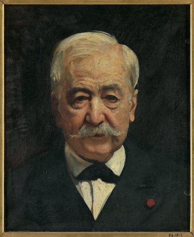 Ritratto di Ferdinando de Lesseps da Leon Joseph Florentin Bonnat