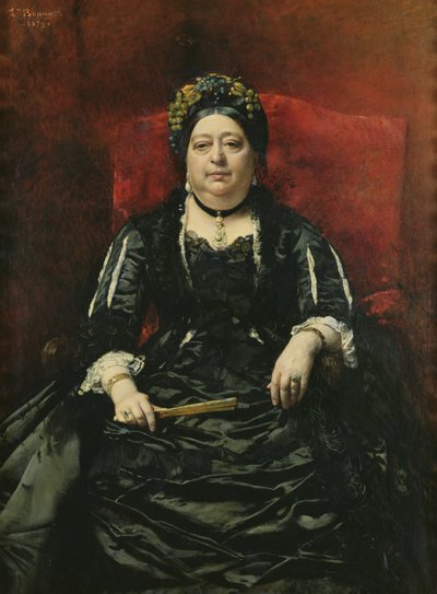 Ritratto di Madame Leopold Stern, 1879 da Leon Joseph Florentin Bonnat