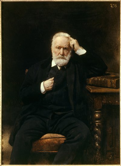 Ritratto dello scrittore francese Victor Hugo (1802-1885) da Leon Joseph Florentin Bonnat