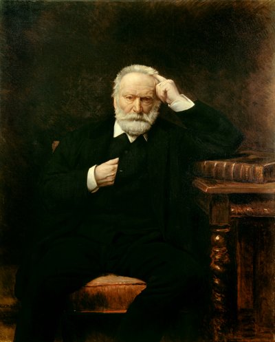 Ritratto dello scrittore francese Victor Hugo (1802-1885) da Leon Joseph Florentin Bonnat