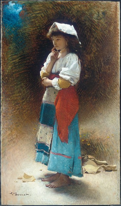 La brocca rotta da Leon Joseph Florentin Bonnat