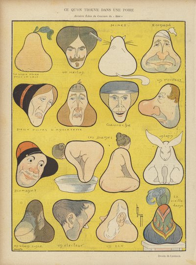 Illustrazione per Le Rire da Leon Lebegue