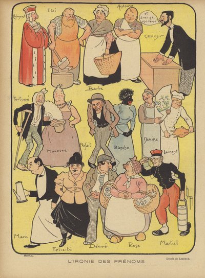 Illustrazione per Le Rire da Leon Lebegue
