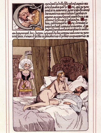 Illustrazione del romanzo di Honoré de Balzac 