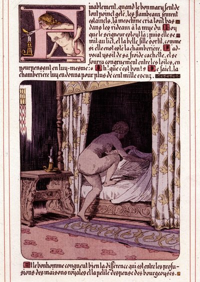 Illustrazione del romanzo di Honoré de Balzac 