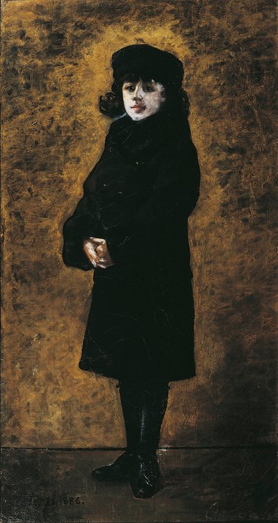 Ritratto di Maurice Ravel a 2 anni da Leon Louis Tanzi