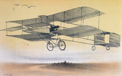 Un volo dei fratelli Farman prima del 1914 da Leon Pousthomis