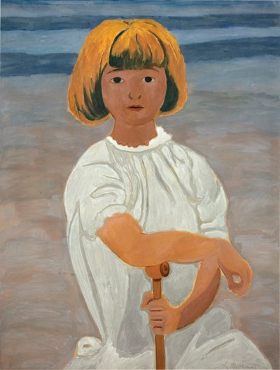 Ragazza sulla spiaggia da Leon Spilliaert