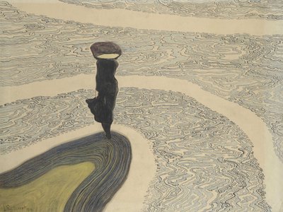 Donna sulla riva da Leon Spilliaert