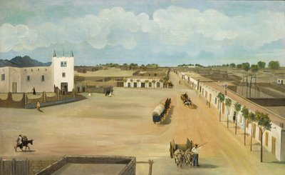 Old Mesilla Plaza da Leon Trousset