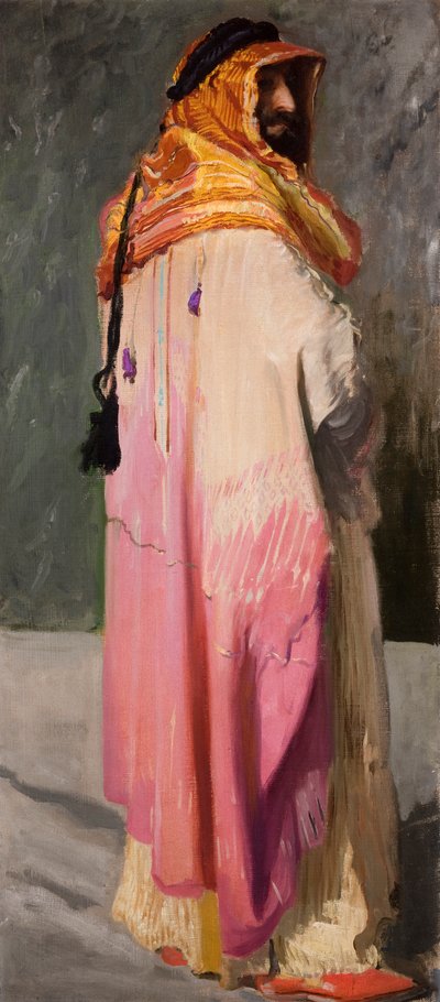 Ritratto di Feliks Jasieński vestito da beduino da Leon Wyczolkowski