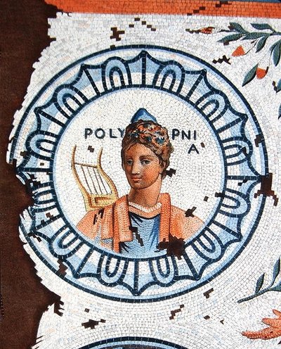 Polimnia, Musa del Canto Sacro, del Canto, dell